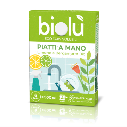 Detergente Piatti a Mano Bio tabs