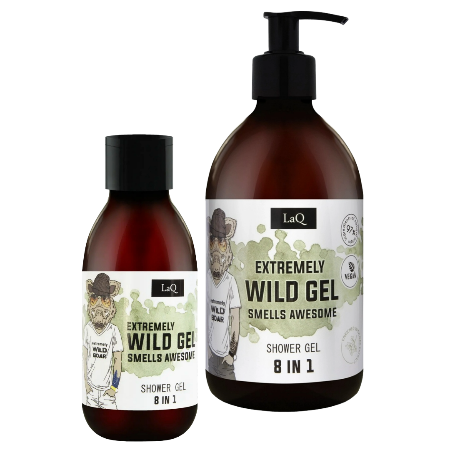 Gel Doccia Uomo 8 in 1 - Extremely Wild