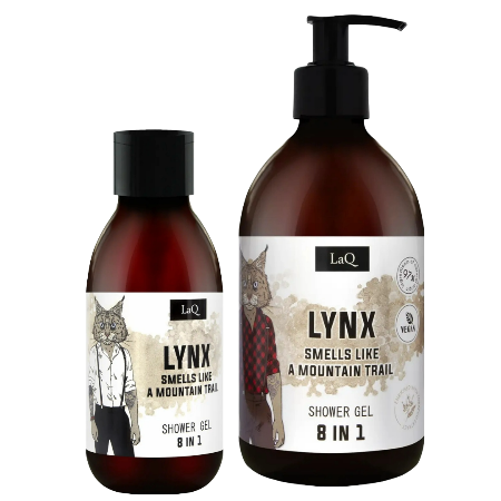 Gel Doccia Uomo 8 in 1 Lynx