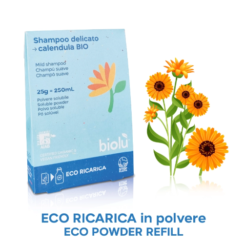 Shampoo Calendula Bio in Polvere