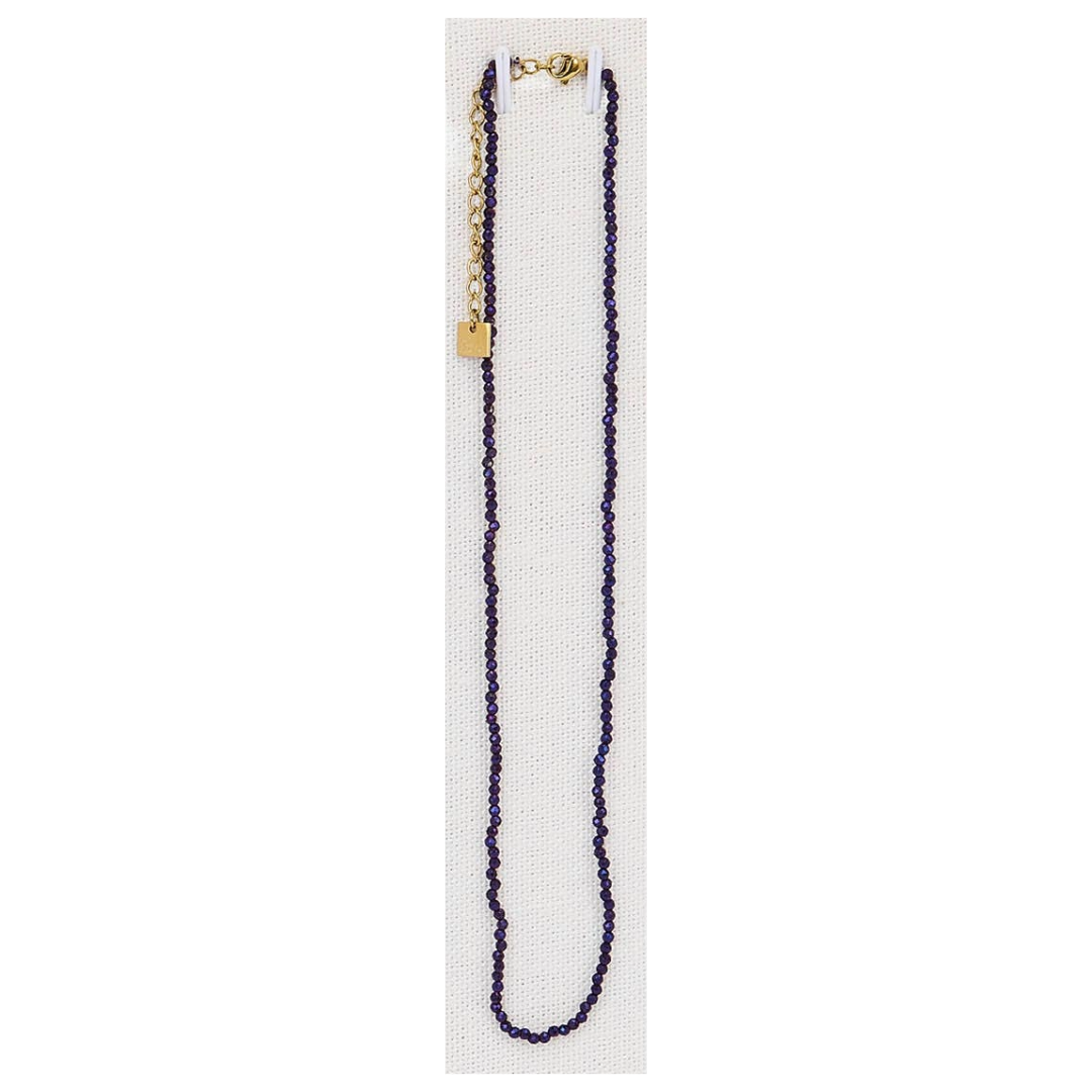 Collana in cristallo di Vetro Sfaccettato