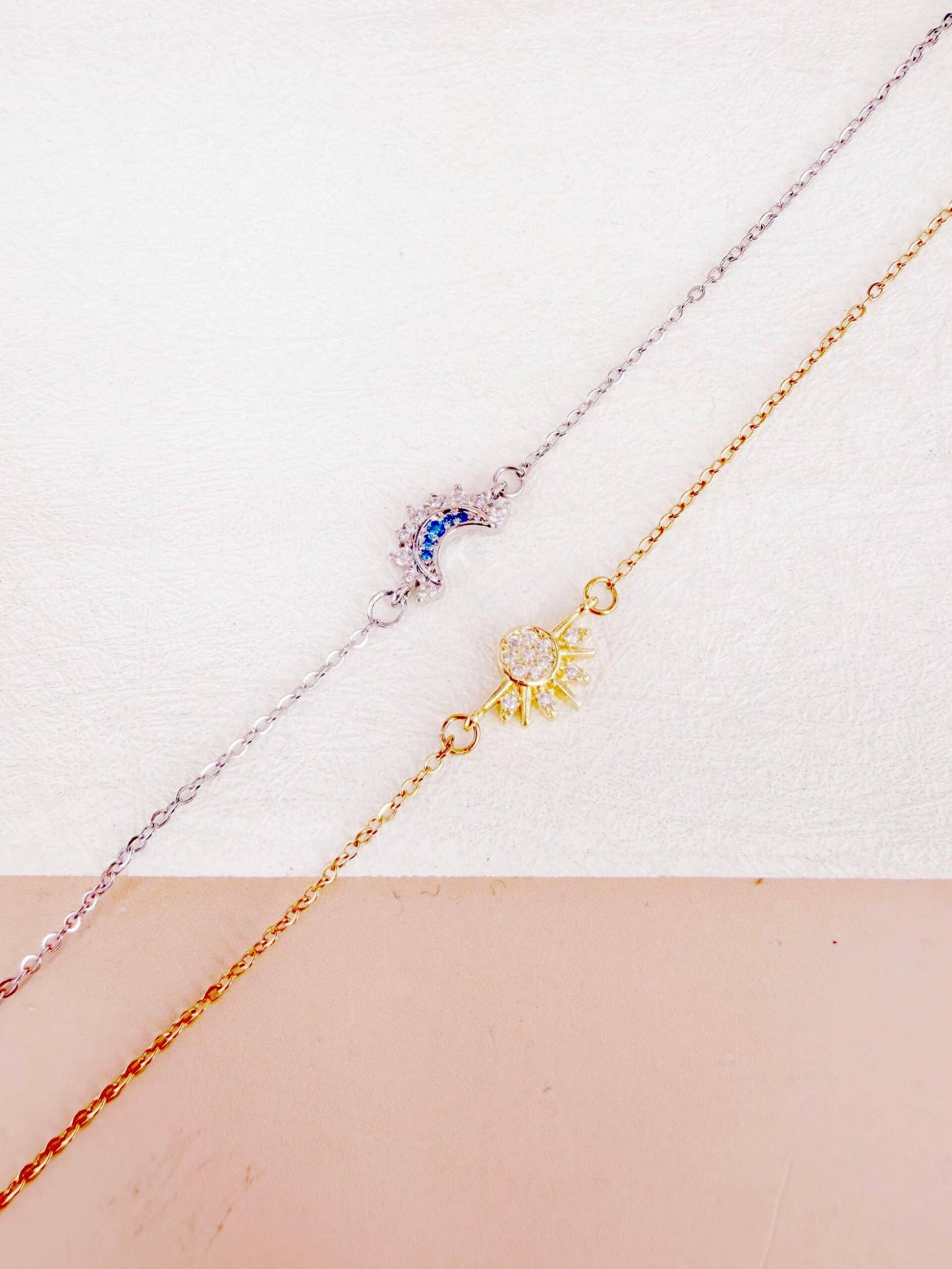 Doppio bracciale amicizia per coppia Afrodite
