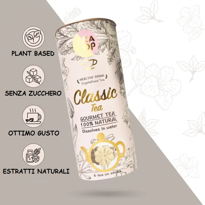 Tè su bastoncino, confezione Gourmet