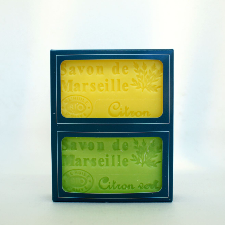 Set 2 saponi biologici Limone e Lime