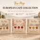 Scatola regalo tè European Café – Infusi di frutta (6 stick)