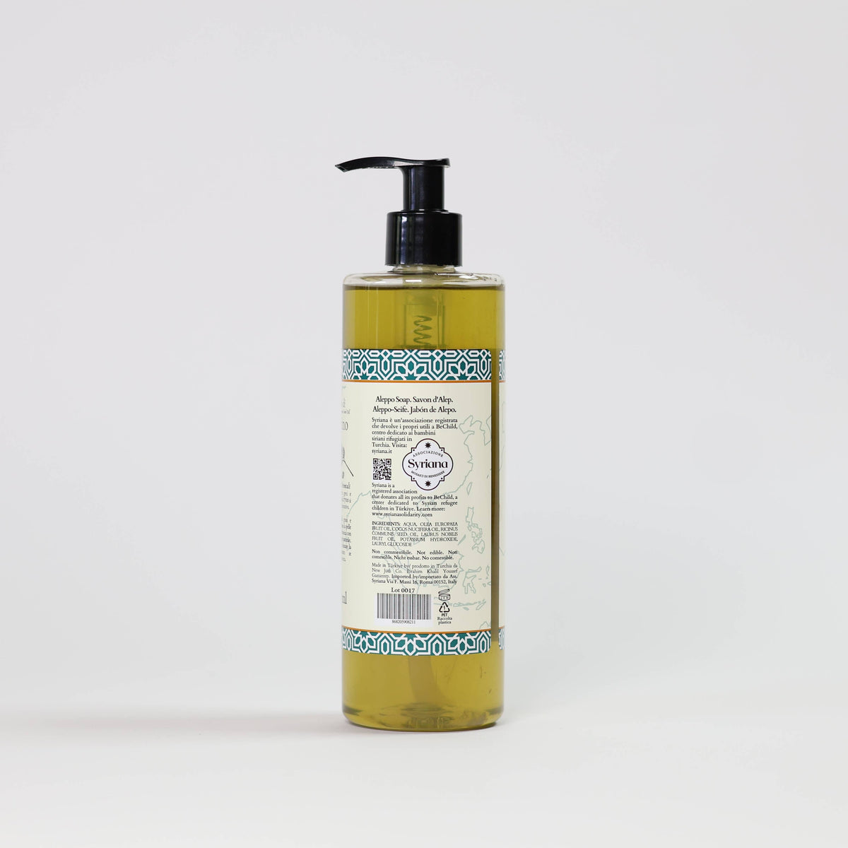 Sapone Liquido di Aleppo