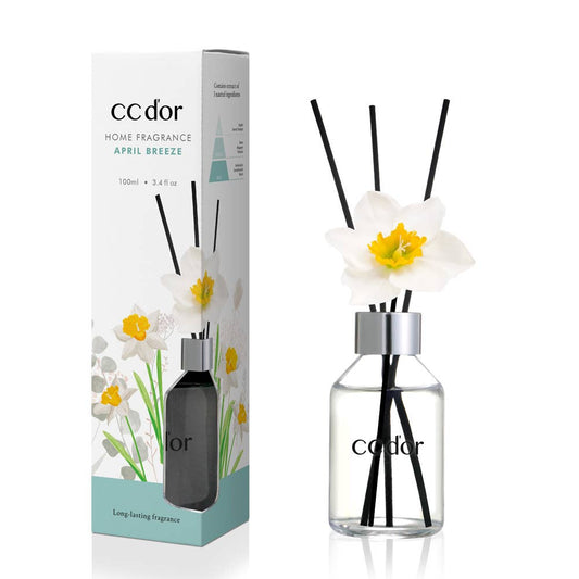 Diffusore a bastoncini Floreale 100ml - Brezza d'Aprile
