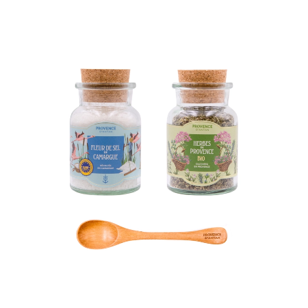 Cofanetto Erbe di Provenza Bio & Fior di sale della Camargue