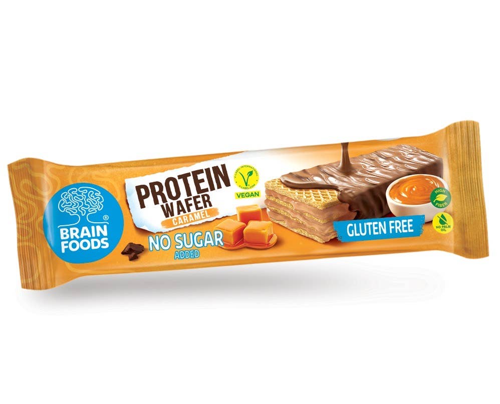 Wafer Proteico al Caramello