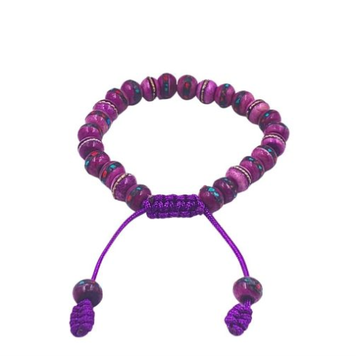 Bracciale in Osso Viola