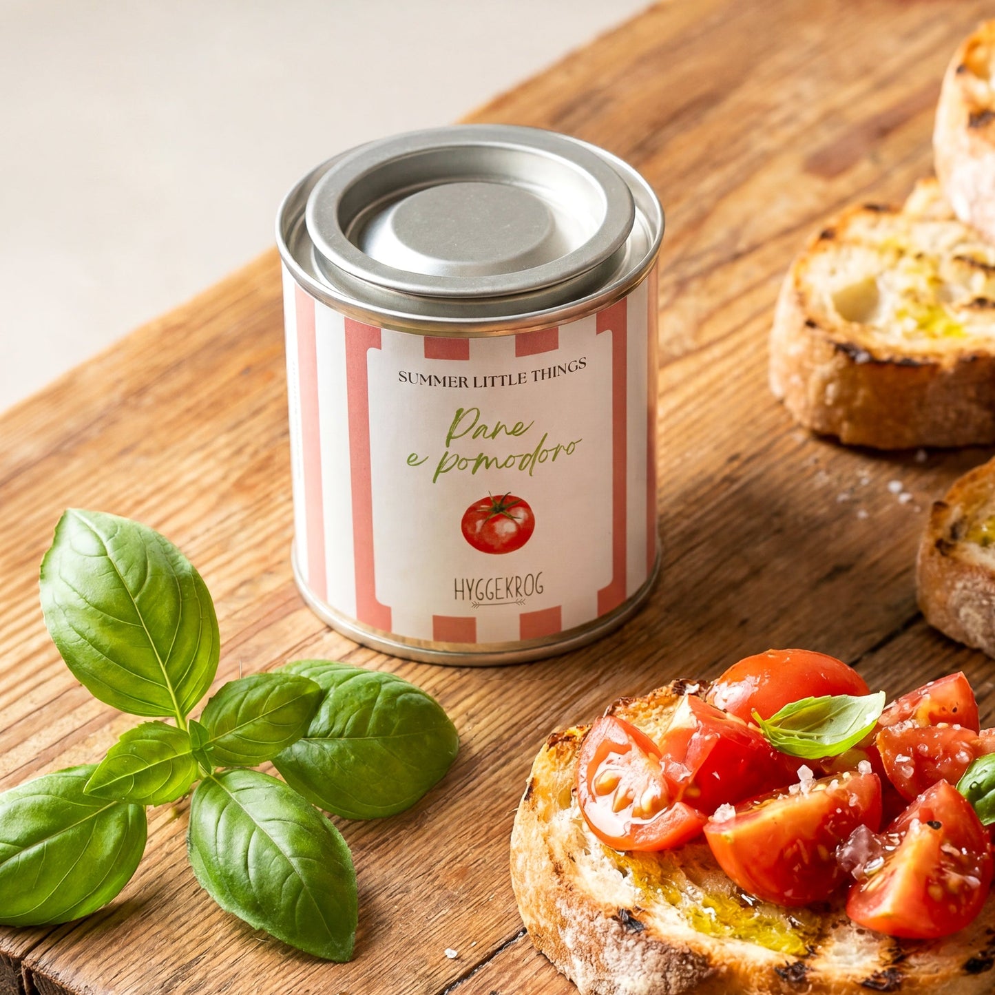 Pane e Pomodoro | pomodorini e basilico