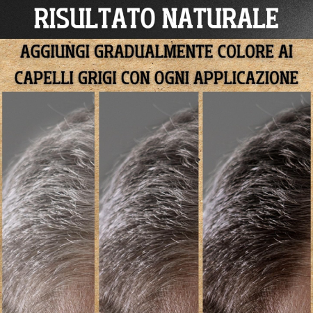 Shampoo Repigmentante per Capelli Grigi