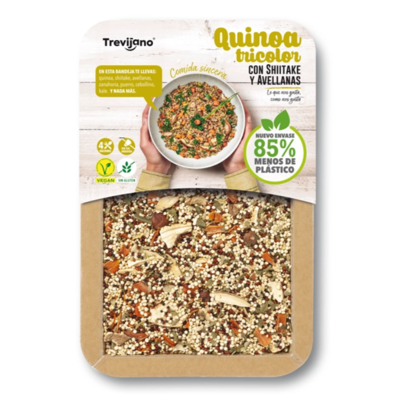Quinoa Tricolore con Shitake