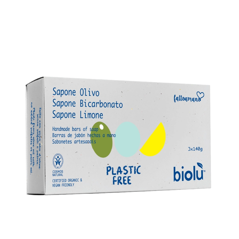 Tris Saponi Solidi Naturali Bio