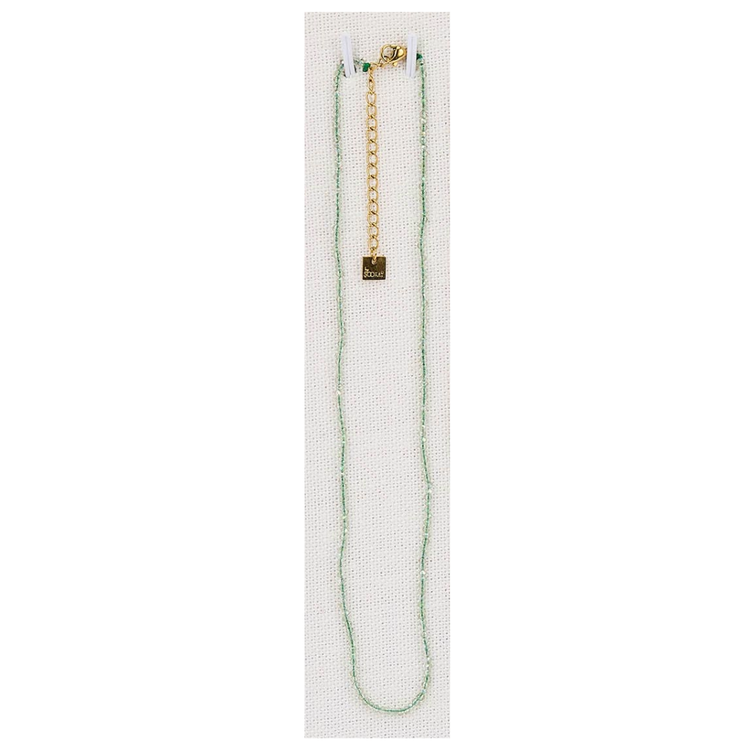 Collana in cristallo di Vetro Sfaccettato