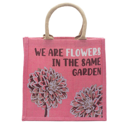 Jute Flowers bag