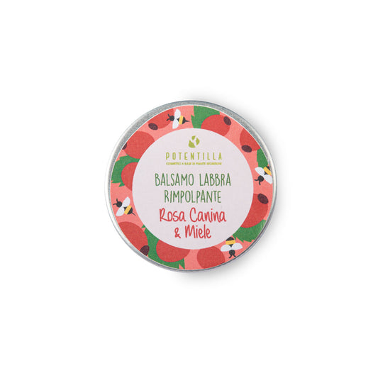 Plumping Lip Balm with Rosehip and Honey