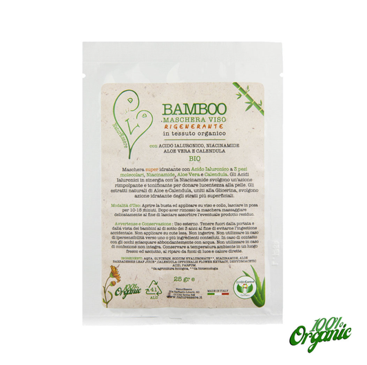 Bamboo Mask in Organic Organic Tissue